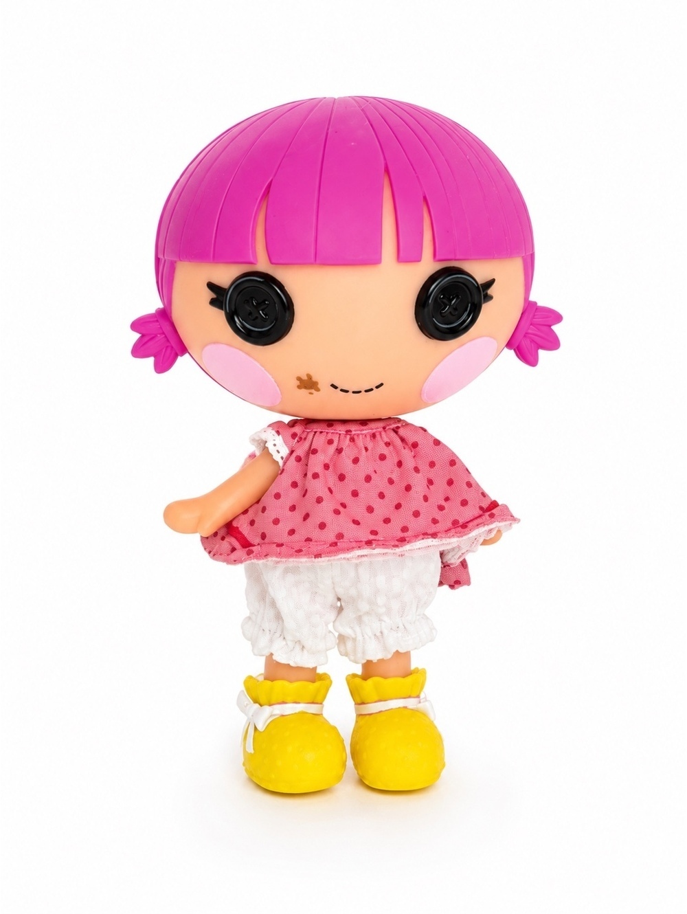 Lalaloopsy Littles Sister Sprinkle Spice Cookie 7” Doll Pink Hair Toy